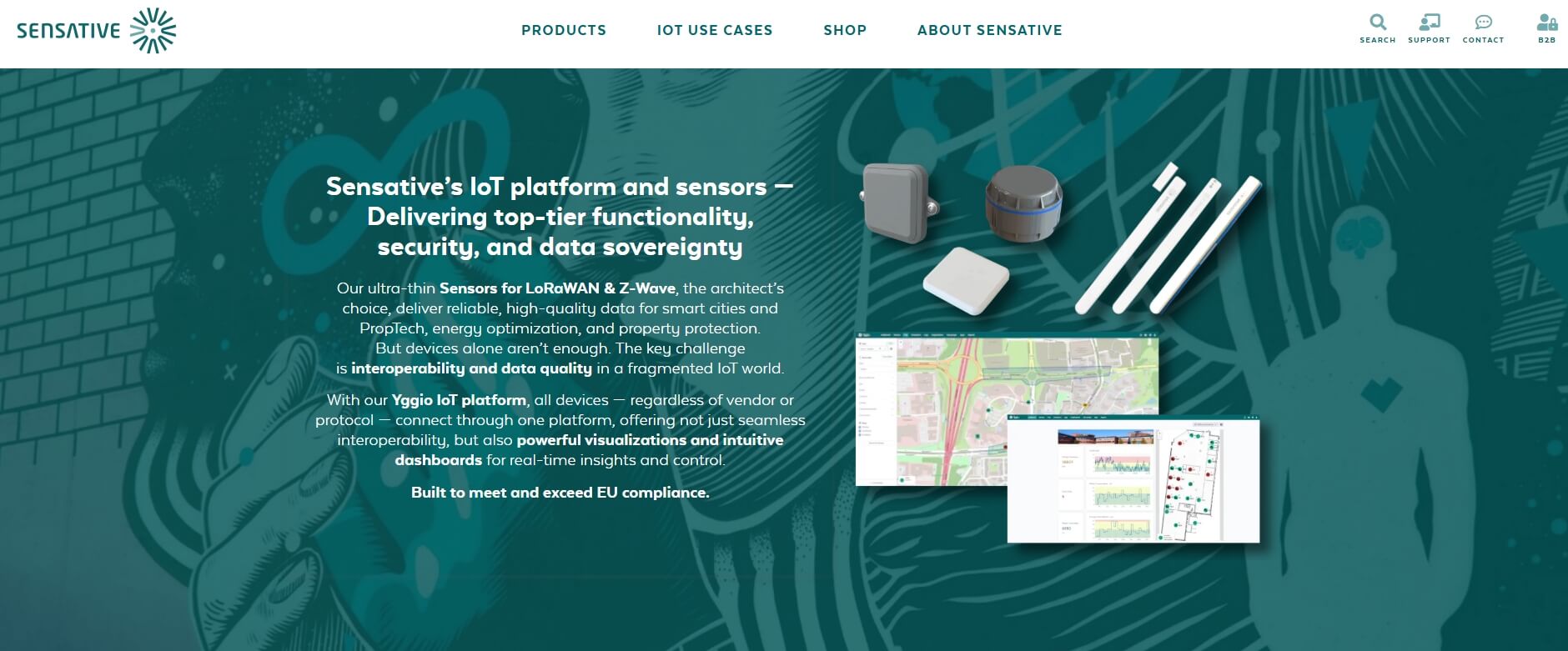 Sensative AB – Yggio Platform